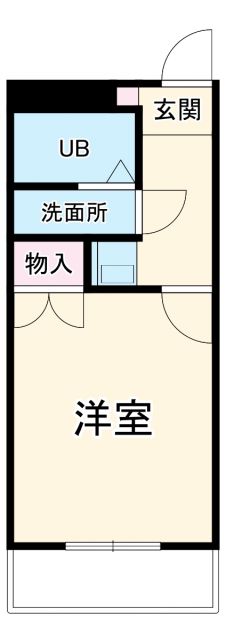 名古屋市昭和区山手通のマンションの間取り