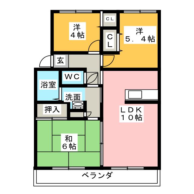 エータイマンションの間取り