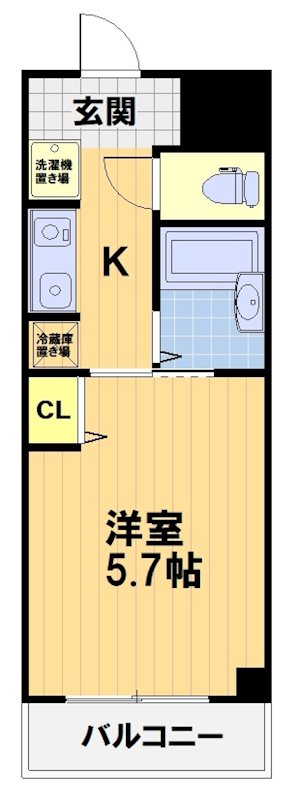 エクシード西院IIの間取り