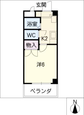 ソフィア・ナカキIIの間取り