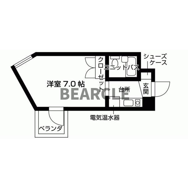 山科SQUARE（山科スクエア）の間取り