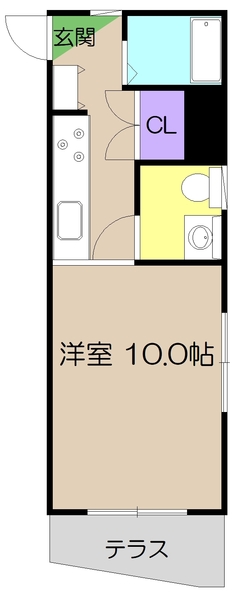 サンテラス北本町の間取り