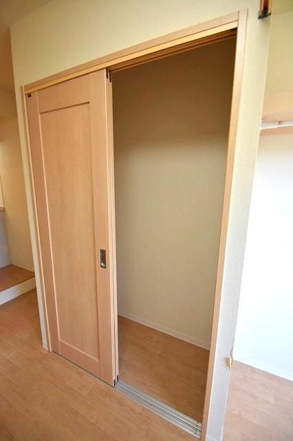 収納　広々クローゼット