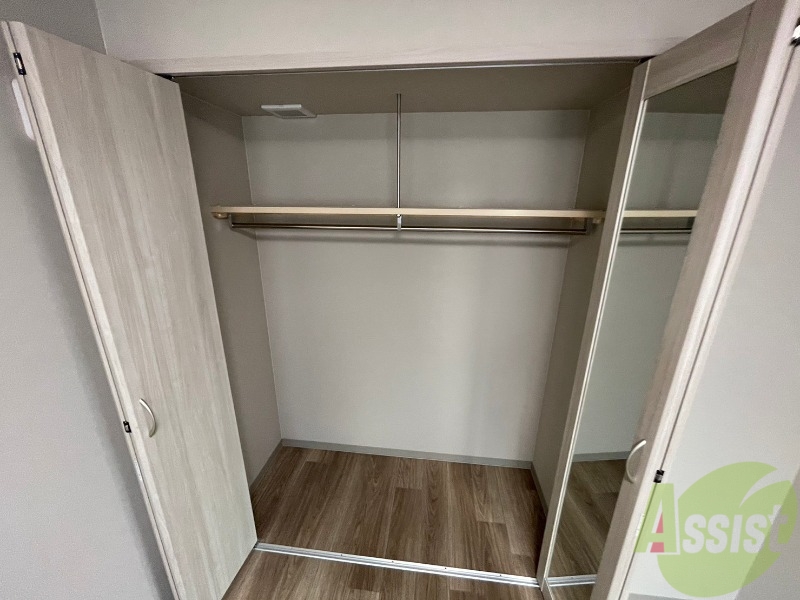 収納　収納もバッチリあるのでお部屋が片付きますよ！