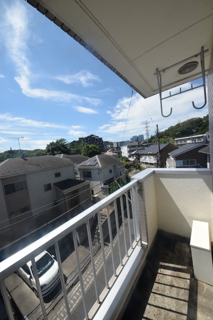 バルコニー　～お洗濯日和だ～