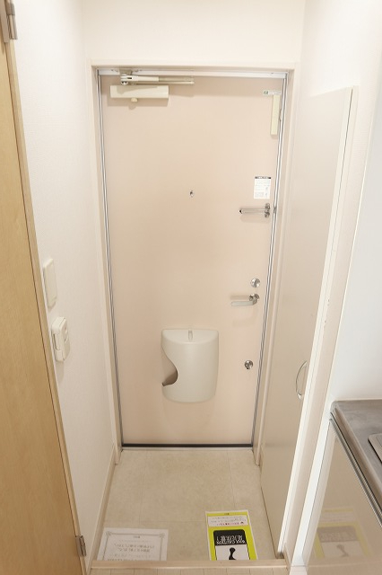 玄関　スッキリまとまった玄関です