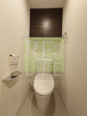 トイレ　ジェノヴィア新宿早稲田グリーンヴェール　※同タイプの別部屋