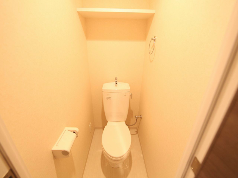 トイレ　温水洗浄便座取り付け可