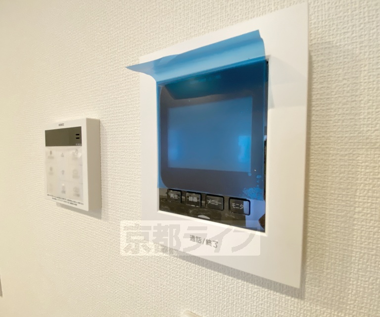 セキュリティ　モニターで来客確認できるので安心です。