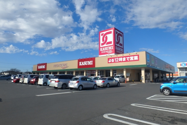 スーパー　カスミフードスクエア那珂店（スーパー）まで985m