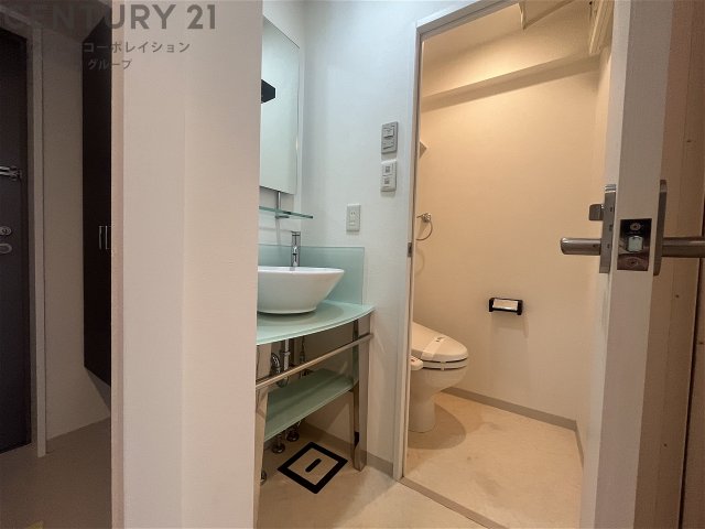 洗面設備　便利な独立洗面台♪