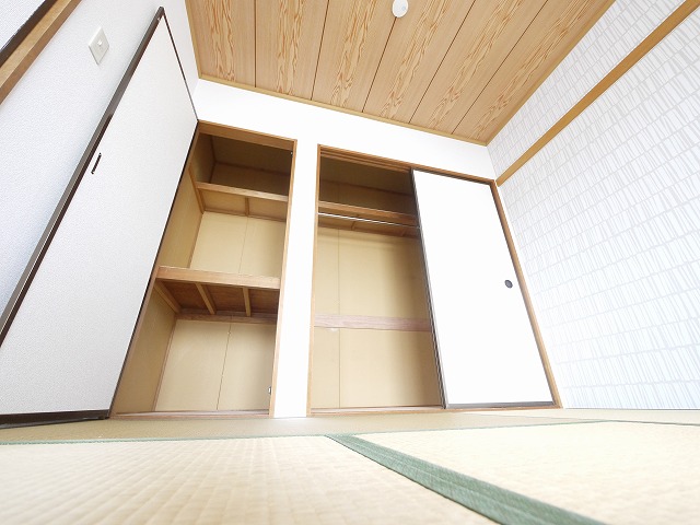 収納　大きなスペースがあり、収納には困りません