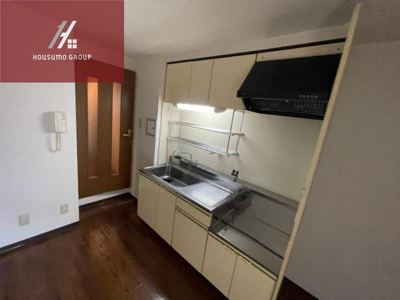 キッチン　ゆとりの広さです