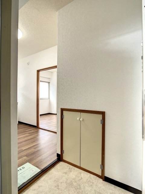 玄関　ゆったりとした玄関です