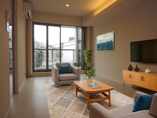 居室・リビング　※家具付きのイメージ写真になります。（CG家具のため、実際に