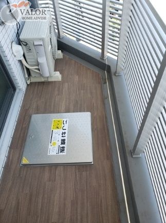 バルコニー　庭