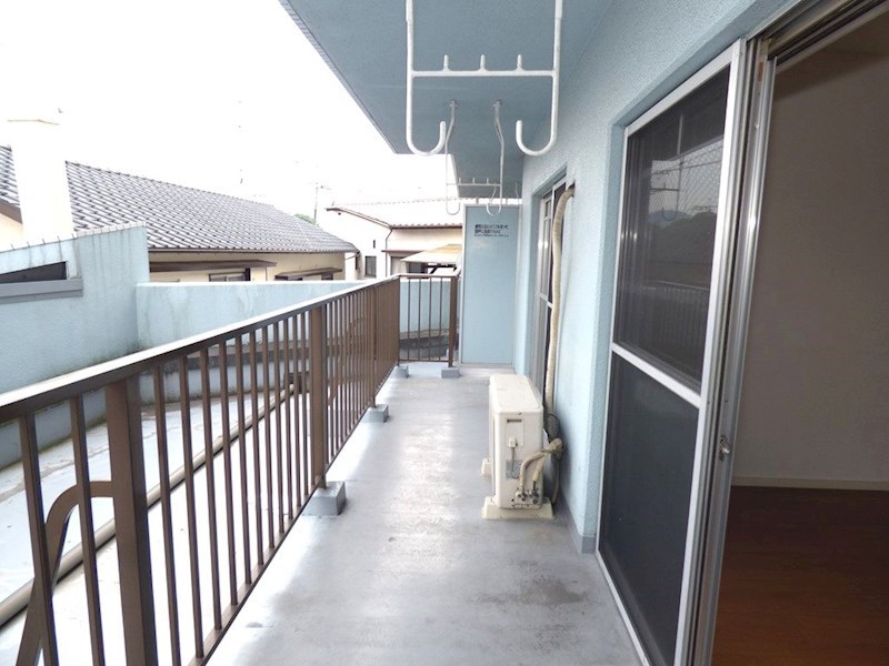 バルコニー　別号室の写真です