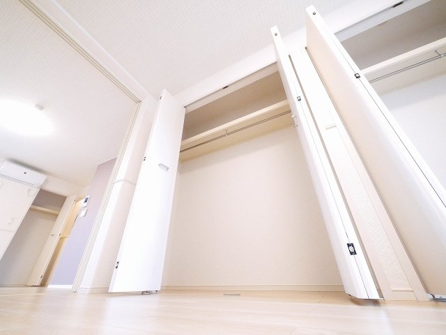 収納　ちょっとした収納スペースも充実しています