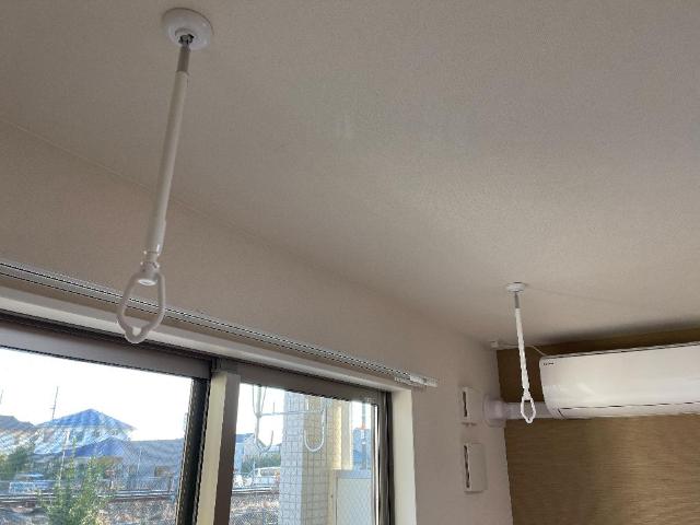 その他設備　室内物干し