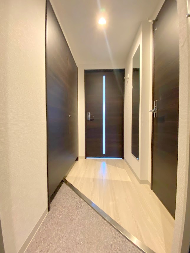 玄関　※別号室の写真になります。