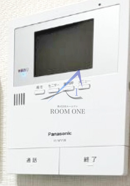 セキュリティ　モニター付きインターホンです。