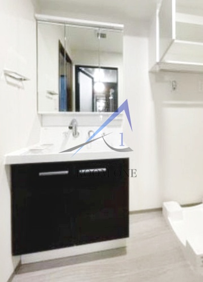 洗面設備　洗面台です。