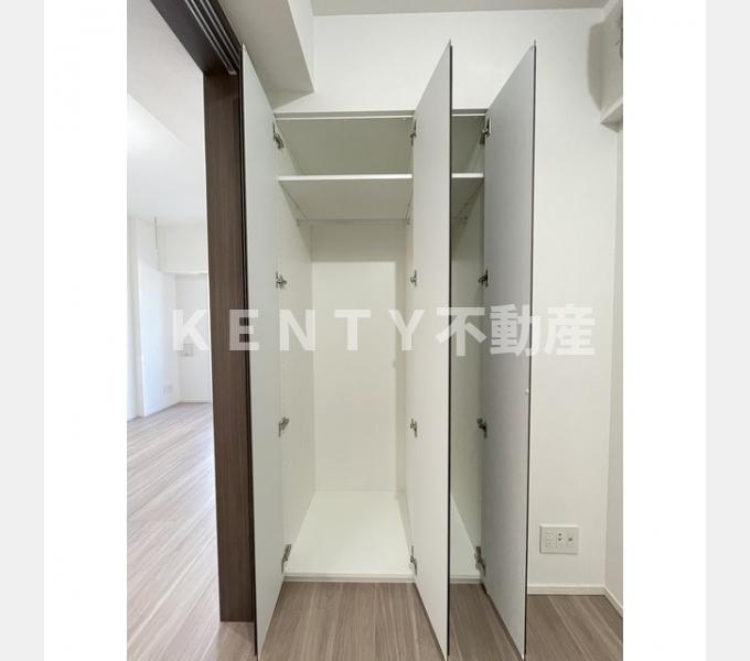 収納　大きなスペースがあり、収納には困りません