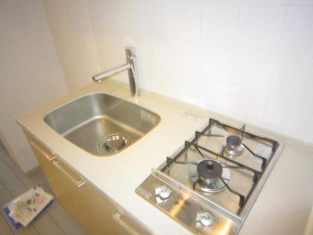 キッチン　２口ガスコンロ