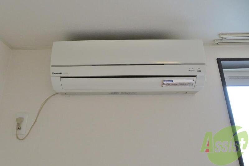 その他設備　エアコンがあれば暑い日が続いてもラクラク過ごせますね。