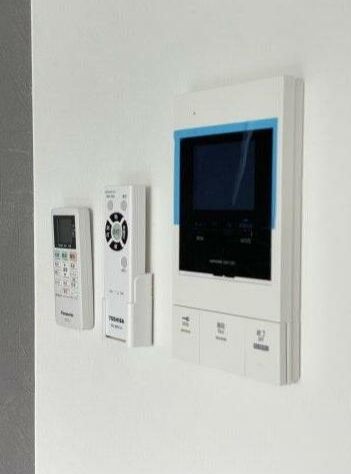 セキュリティ　モニタ付インターホンで急な来客も安心。※他部屋参考