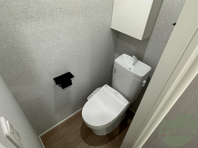 トイレ　トイレはシンプルかつオーソドックスで使いやすそうです。