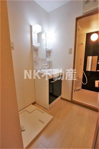 洗面設備　洗面所です