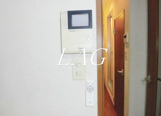 セキュリティ　モニター付インターホンです。