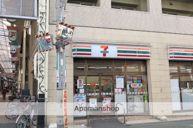 コンビニ　セブン-イレブン 荏原中延駅前店（コンビニ）まで218m