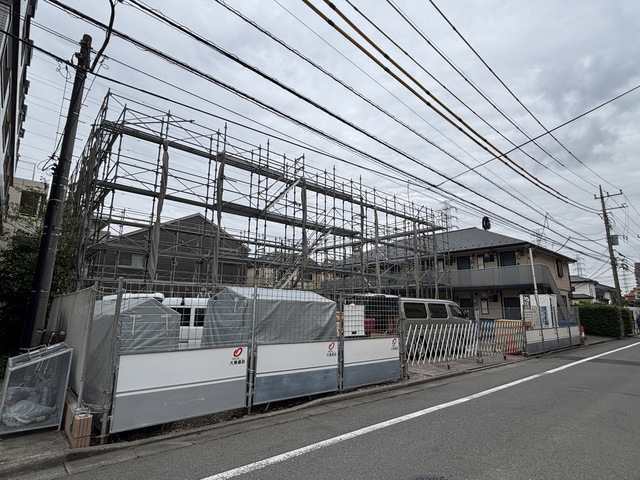 建物外観　～頑張って建築中～
