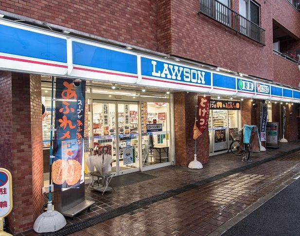 コンビニ　ローソン弦巻二丁目店（コンビニ）まで109m