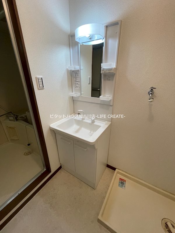 洗面設備　写真は405号室
