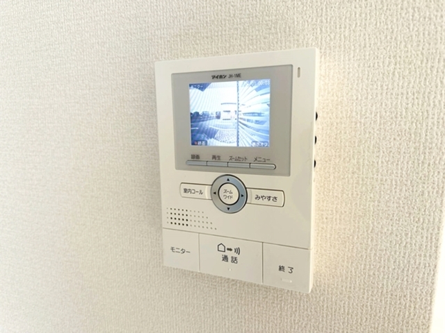 セキュリティ　録画機能付きカラーモニターインターホン