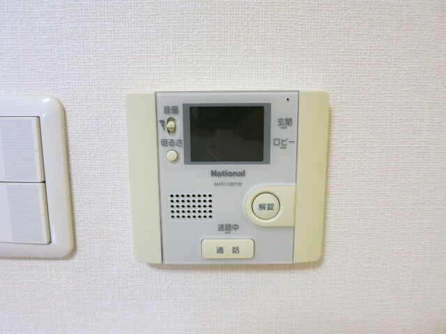 セキュリティ　☆モニター付きインターホン☆