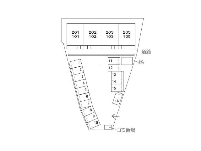 駐車場　駐車場