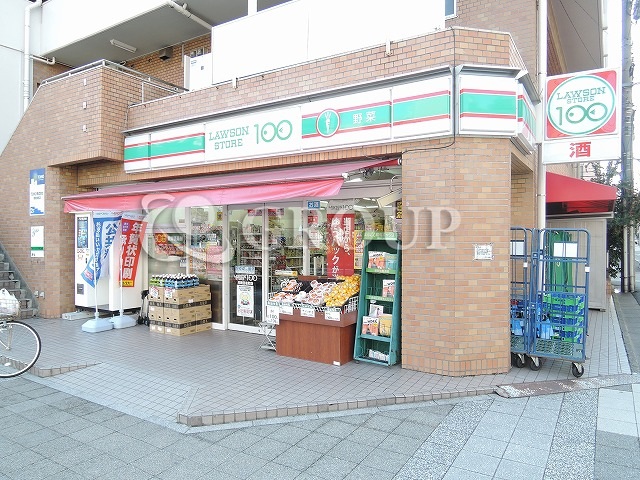 コンビニ　ローソンストア100川崎本町2丁目店（コンビニ）まで153m