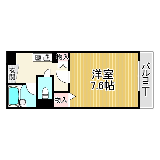 サニーメゾンの間取り写真