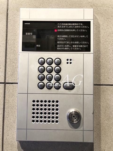 セキュリティ　オートロックです。