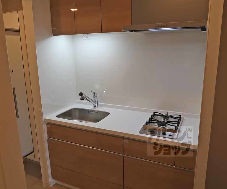 キッチン　２０２号室の室内写真です