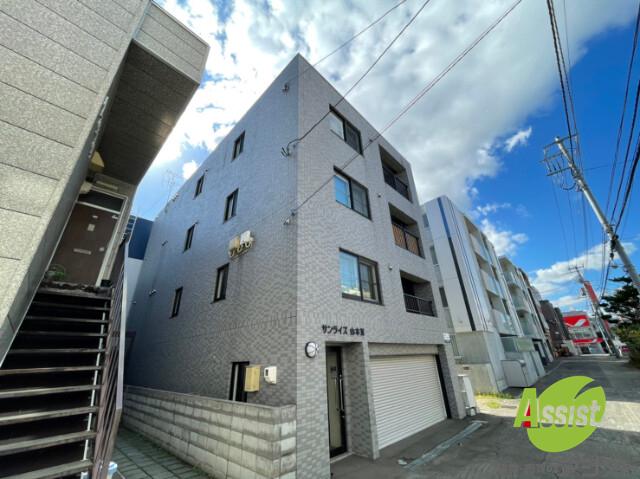 建物外観　札幌市中央区南４条西「サンライズ山本３」