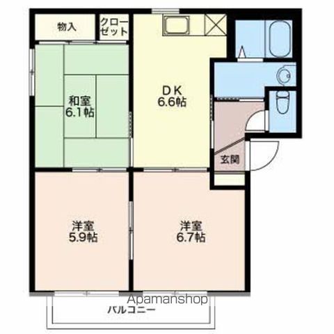 3DK Apartment in Nagano, Nagano — photo 2 of 3