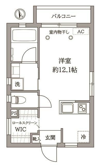 CREA eBISの間取り写真
