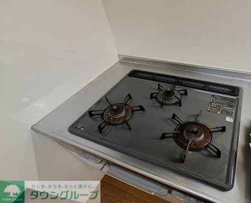その他設備　3口ガスコンロ