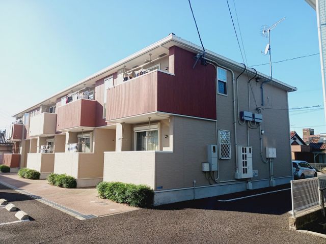 パークサイドゆうぎりBの外観写真