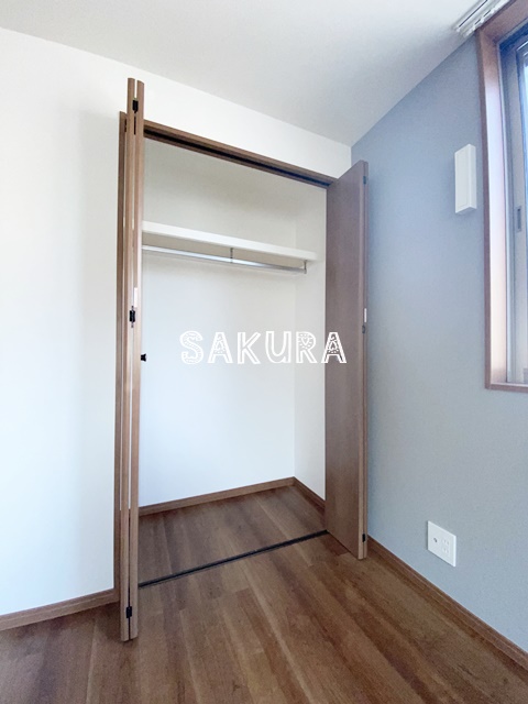 収納　お荷物の多い方でも安心のクローゼット付き♪